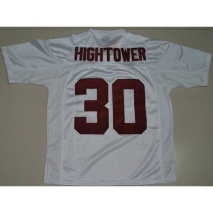 Crimson Tide #30 Donot Hightower White Stitched NCAA Jersey