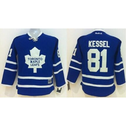Maple Leafs #81 Kessel Blue Stitched Youth NHL Jersey