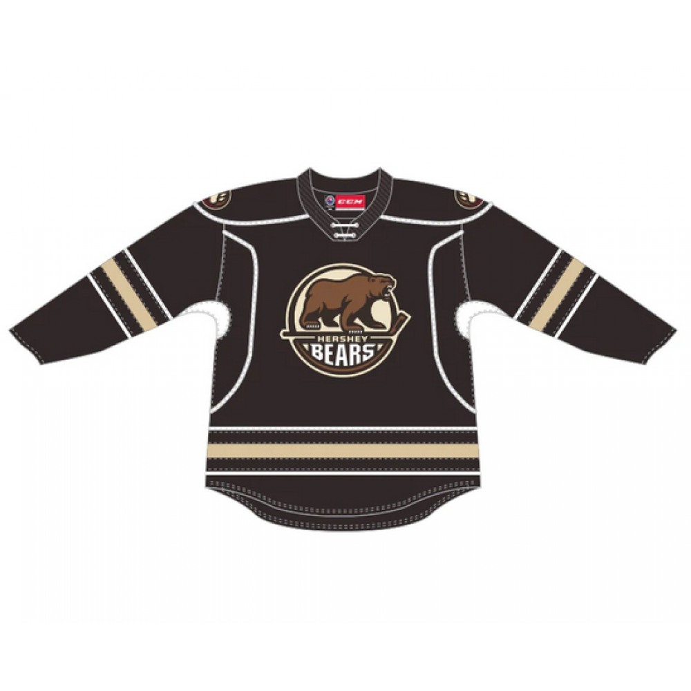 Men_s_Hershey_Bears_Custom_Premier_Brown_Stitched_Jersey_BIJoKkXip