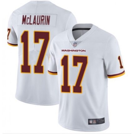 Men's Washington Football Team #17 Terry McLaurin White Vapor Untouchable Limited Stitched Jersey