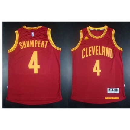 Revolution 30 Cavaliers #4 Iman Shumpert Red Stitched NBA Jersey