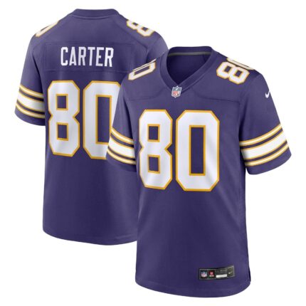 Cris Carter Minnesota Vikings Nike Classic Retired Game Jersey - Purple