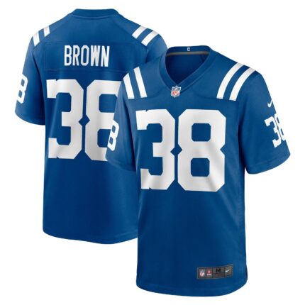 Pharaoh Brown Indianapolis Colts Nike Game Jersey - Royal