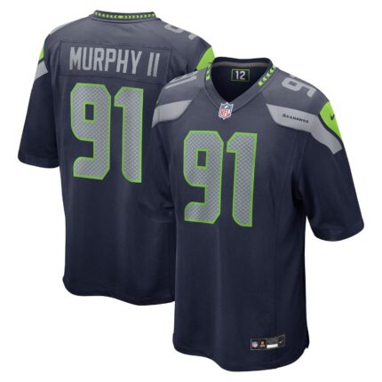 Byron Murphy II Seattle Seahawks Nike Game Jersey - College Navy