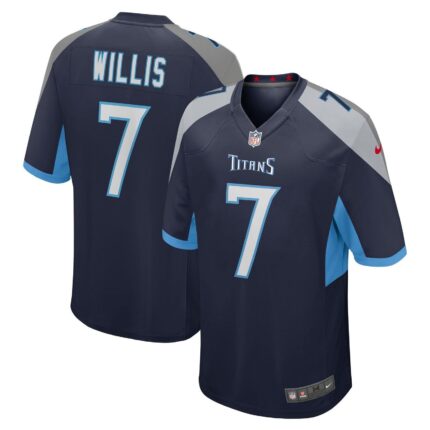 Malik Willis Tennessee Titans Nike Game Jersey - Navy
