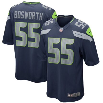 Brian Bosworth Seattle Seahawks Nike Game Retired Jersey - College Navy