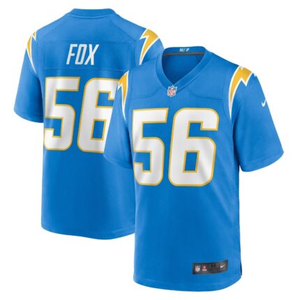 Morgan Fox Los Angeles Chargers Nike Game Jersey - Powder Blue