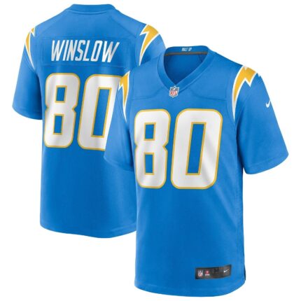 Kellen Winslow Los Angeles Chargers Nike Game Retired Jersey - Powder Blue