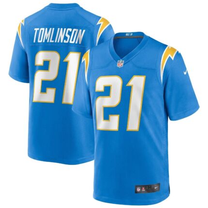 LaDainian Tomlinson Los Angeles Chargers Nike Game Retired Jersey - Powder Blue