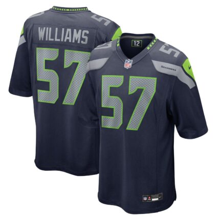 Connor Williams Seattle Seahawks Nike Game Jersey - College Navy
