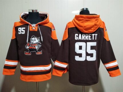 Cleveland Browns Hoodie #95 GARRETT