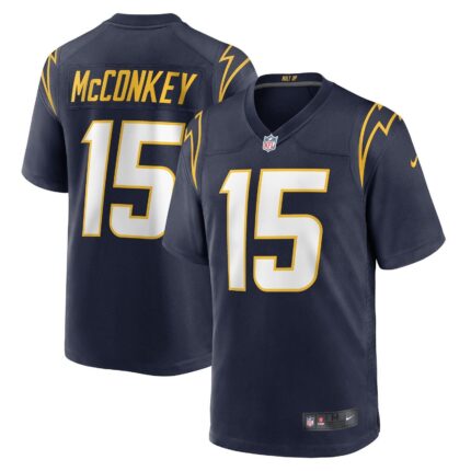 Ladd McConkey Los Angeles Chargers Nike Alternate Game Jersey - Navy