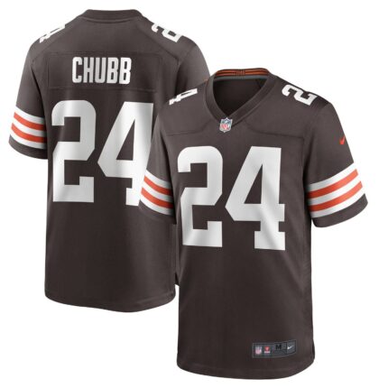 Nick Chubb Cleveland Browns Nike Game Jersey - Brown