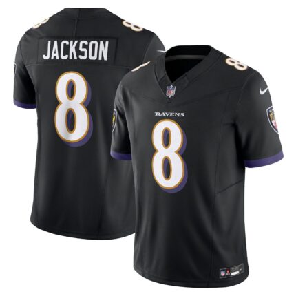 Lamar Jackson Black Baltimore Ravens Vapor F.U.S.E. Limited Jersey