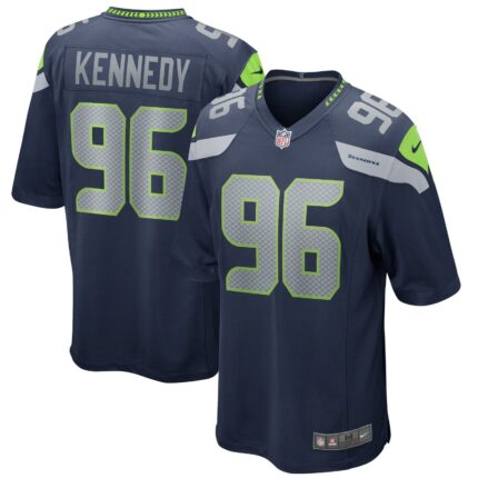 Cortez Kennedy Seattle Seahawks Nike Game Retired Jersey - College Navy