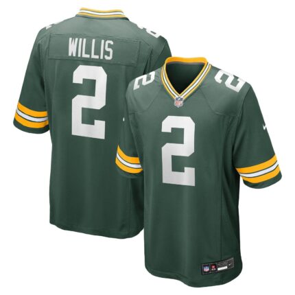 Malik Willis Green Bay Packers Nike Game Jersey - Green