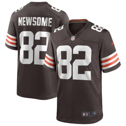 Ozzie Newsome Cleveland Browns Nike Game Retired Jersey - Brown