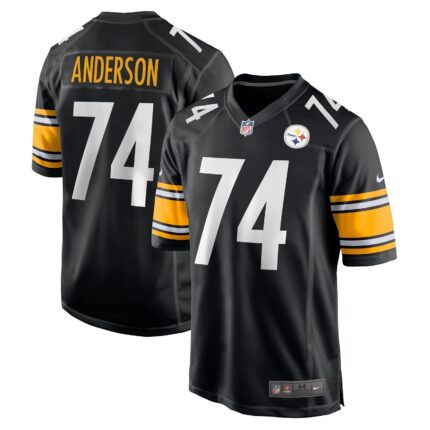 Spencer Anderson Pittsburgh Steelers Nike Game Jersey - Black