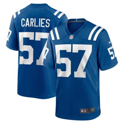 Jaylon Carlies Indianapolis Colts Nike Game Jersey - Royal