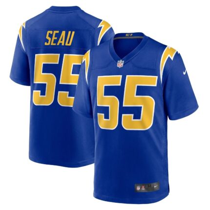 Junior Seau Los Angeles Chargers Nike Retired Alternate Game Jersey - Royal