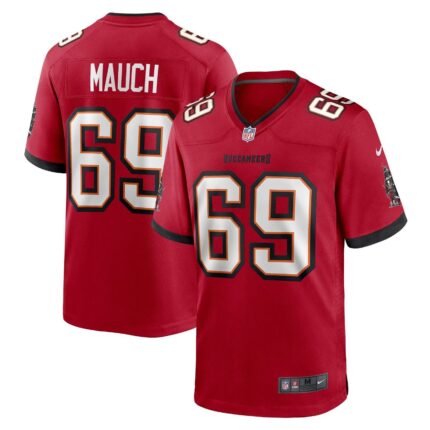 Cody Mauch Tampa Bay Buccaneers Nike Game Jersey - Red