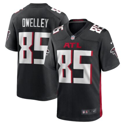 Ross Dwelley Atlanta Falcons Nike Team Game Jersey - Black