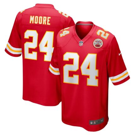 Skyy Moore Kansas City Chiefs Nike Game Jersey - Red