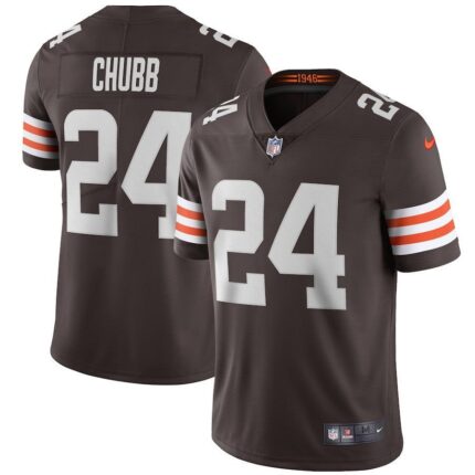 Nick Chubb Cleveland Browns Vapor Limited Jersey - Brown