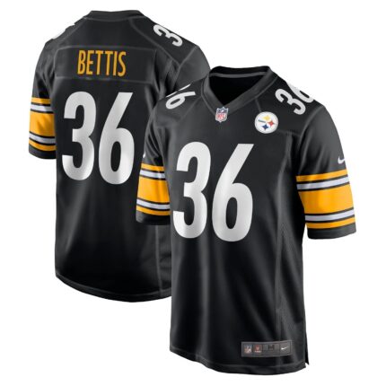 Jerome Bettis Pittsburgh Steelers Nike Retired Game Jersey - Black