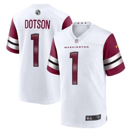 Jahan Dotson Washington Commanders Nike Game Jersey - White