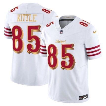 Men's George Kittle San Francisco 49ers 2025 Rivalries Collection F.U.S.E. Limited White Jersey