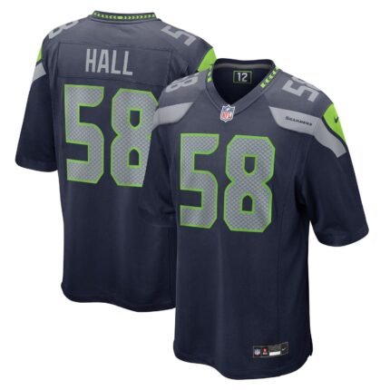 Derick Hall Seattle Seahawks Nike Game Jersey - College Navy