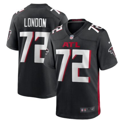 LaCale London Atlanta Falcons Nike Game Jersey - Black