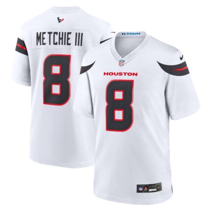 John Metchie III Houston Texans Nike Game Jersey - White