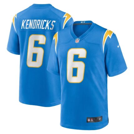 Eric Kendricks Los Angeles Chargers Nike Game Jersey - Powder Blue