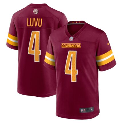 Frankie Luvu Washington Commanders Nike Game Jersey - Burgundy