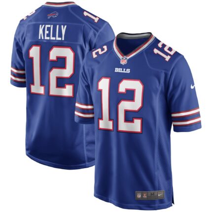 Jim Kelly Buffalo Bills Nike Game Retired Jersey - Royal