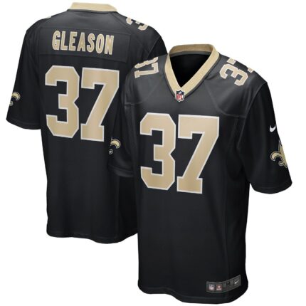 Steve Gleason New Orleans Saints Nike Game Retired Jersey - Black