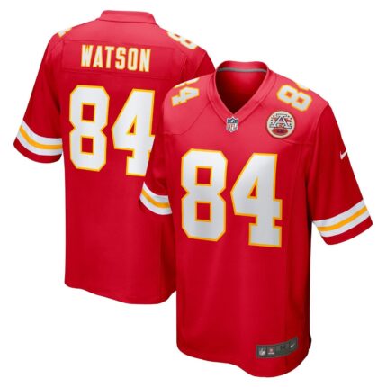 Justin Watson Kansas City Chiefs Nike Game Jersey - Red
