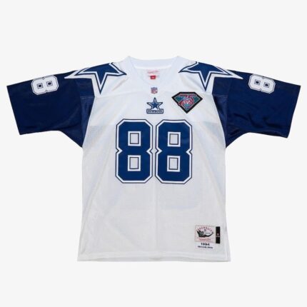 Men's Michael Irvin White Dallas Cowboys 1994 Jersey