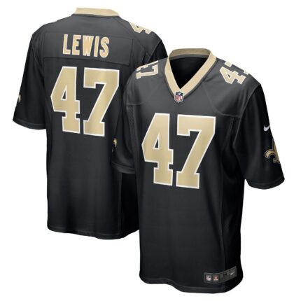 Terrell Lewis New Orleans Saints Nike Game Jersey - Black