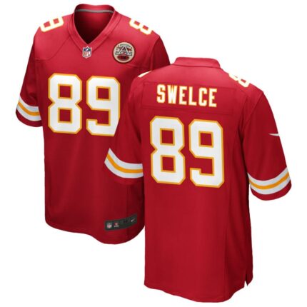 Taylor Swift x Travis Kelce "Swelce"" Kansas City Chiefs Jersey"
