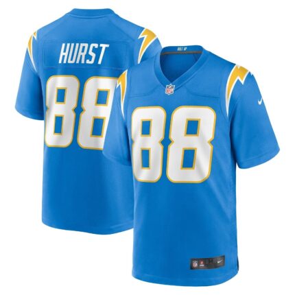 Hayden Hurst Los Angeles Chargers Nike Game Jersey - Powder Blue