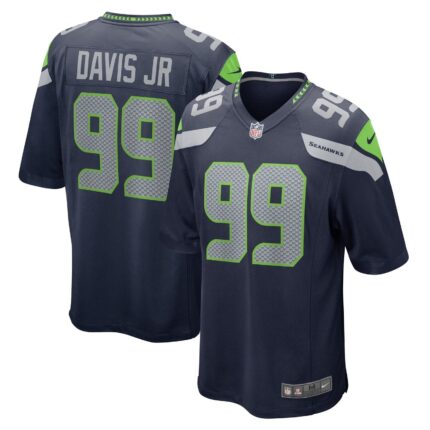 Carl Davis Jr. Seattle Seahawks Nike Game Jersey - College Navy