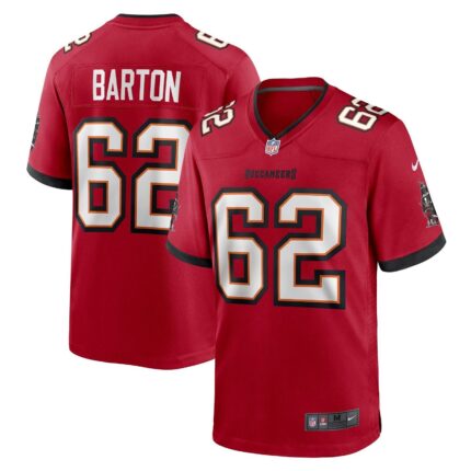 Graham Barton Tampa Bay Buccaneers Nike 2024 NFL Draft First Round Pick Game Jersey - Red