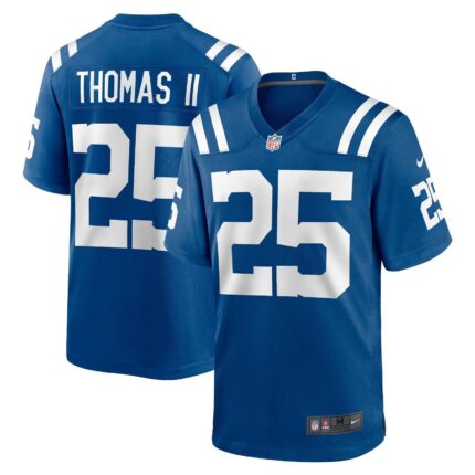 Rodney Thomas II Indianapolis Colts Nike Game Jersey - Royal